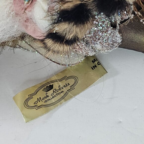 Mark Roberts Pinecone Fur Feather Forest Nymph Fairy Elf Figurine Collectible - Picture 4 of 9